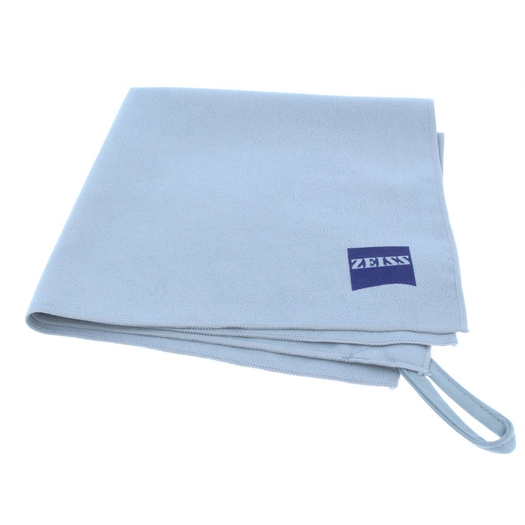 ZEISS Brillenputztuch - Optiker-Werkstatttuch aus Mikrofaser (37x37cm