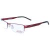Stylische Brillenfassung REGSONN MOD. 2265 Col10  53/19 in Rot mit Federscharnier