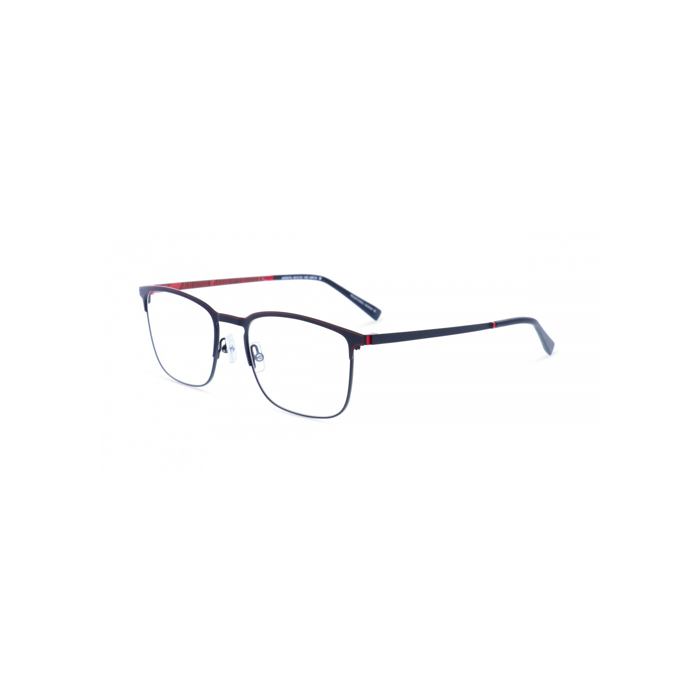 Morel - NOMAD - 40097N NR10 Brillengestell aus Metall Schwarz/Rot 55/
