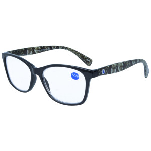 Ausgefallene Fertiglesebrille SAFARI mit Bügeln im...