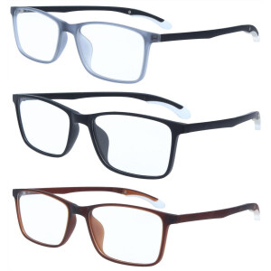 Schicke Fernbrille "Lorin" aus flexiblem TR-90 Material mit individueller Stärke