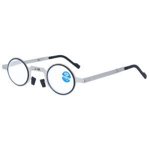 Praktische Fertiglesebrille RONNY in Panto-Form mit...