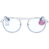 Elegante Lesebrille aus Metall SAN FRANCISCO WOMAN mit Blaulichtfilter und Federscharnier in Schwarz + 1,50 dpt