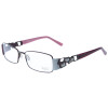 Auffällige Damen - Brillenfassung 28F167 G in Lila-Silber 53/16