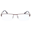 Elegante Nylor-Fernbrille "ROBERT" aus robustem Metall mit Federscharnier und individueller Stärke