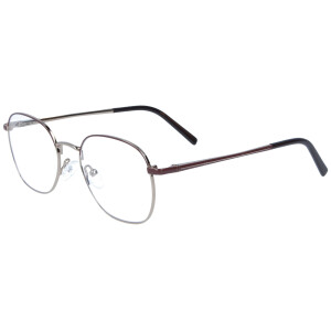 Moderne Metall-Fernbrille MERLIN in angesagter Panto-Form...