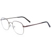 Moderne Metall-Fernbrille MERLIN in angesagter Panto-Form mit Federscharnier und individueller Stärke