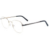 Moderne Metall-Fernbrille MERLIN in angesagter Panto-Form mit Federscharnier und individueller Stärke