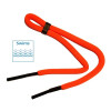 Praktisches Brillenband / Floater - Schwimmfähig mit Tube-Endstück in Orange
