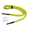 Praktisches Brillenband / Floater - Schwimmfähig mit Tube-Endstück in Gelb