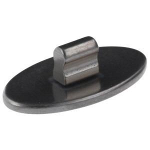 Titan Nasenpad (allergiefrei) zum Klicken Oval in 13mm in...