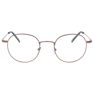 Moderne Fernbrille MARTIN aus robustem Metall in angesagtem Panto-Design mit individueller Stärke