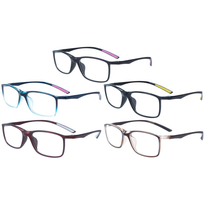 Schicke Lesebrille Knoppi aus robustem Kunststoff mit individueller Stärke