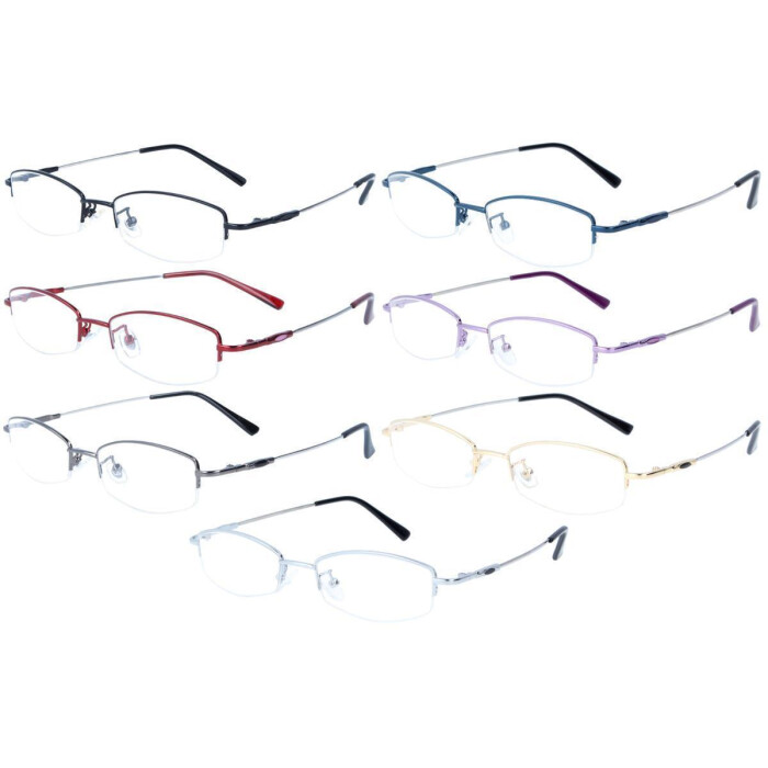 Klassische Nylor - Fernbrille aus Metall NEW FLEXI mit hochwertigem Metallscharnier und individueller Stärke