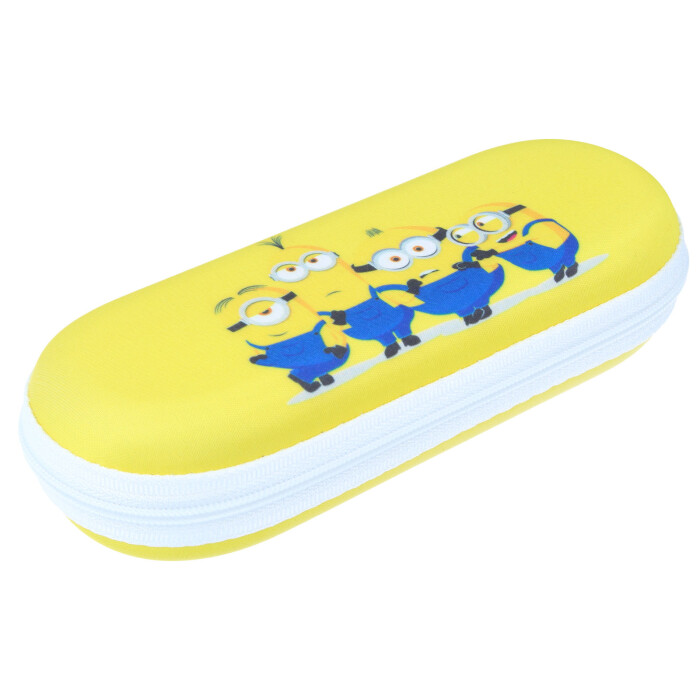 Schönes Kinderetui "MINION" aus robustem Stoff mit Reißverschluss