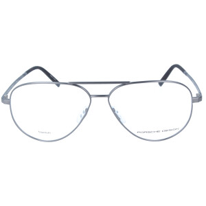 Porsche Design PO8355 D Brillenfassung aus Titan in Grau