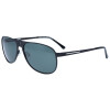 Stylische Sonnenbrille 7009 - 100 C3 aus Metall in schwarz