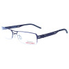 Stylische Brillenfassung REGSONN MOD. 2258 Col. 84 in Blau mit Federscharnier