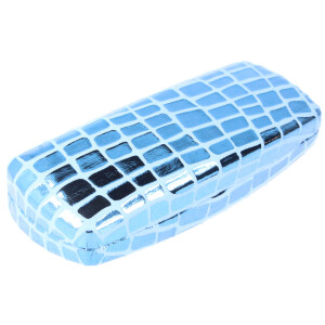 Edles Hartschalenetui JURA KROKO mit weichem Stoff-Bezug...