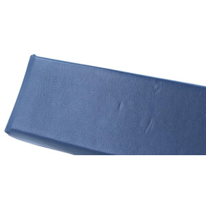 B-WARE edles Einsteck - Brillenetui "INGO" mit Druckknopf in Blau