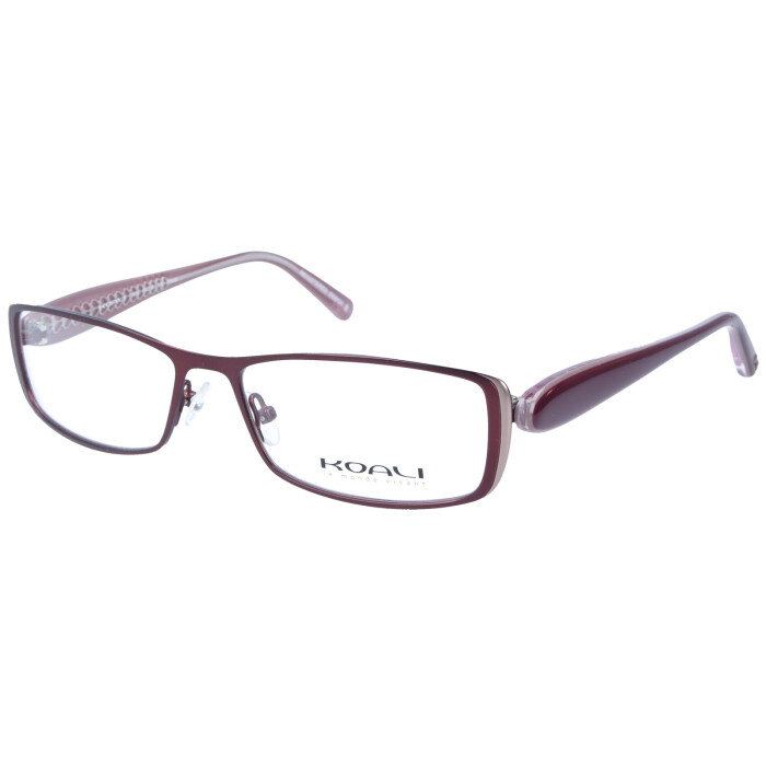 Vollrand KOALI Damenfassung 7185 K Violett 54/16 aus Kunststoff