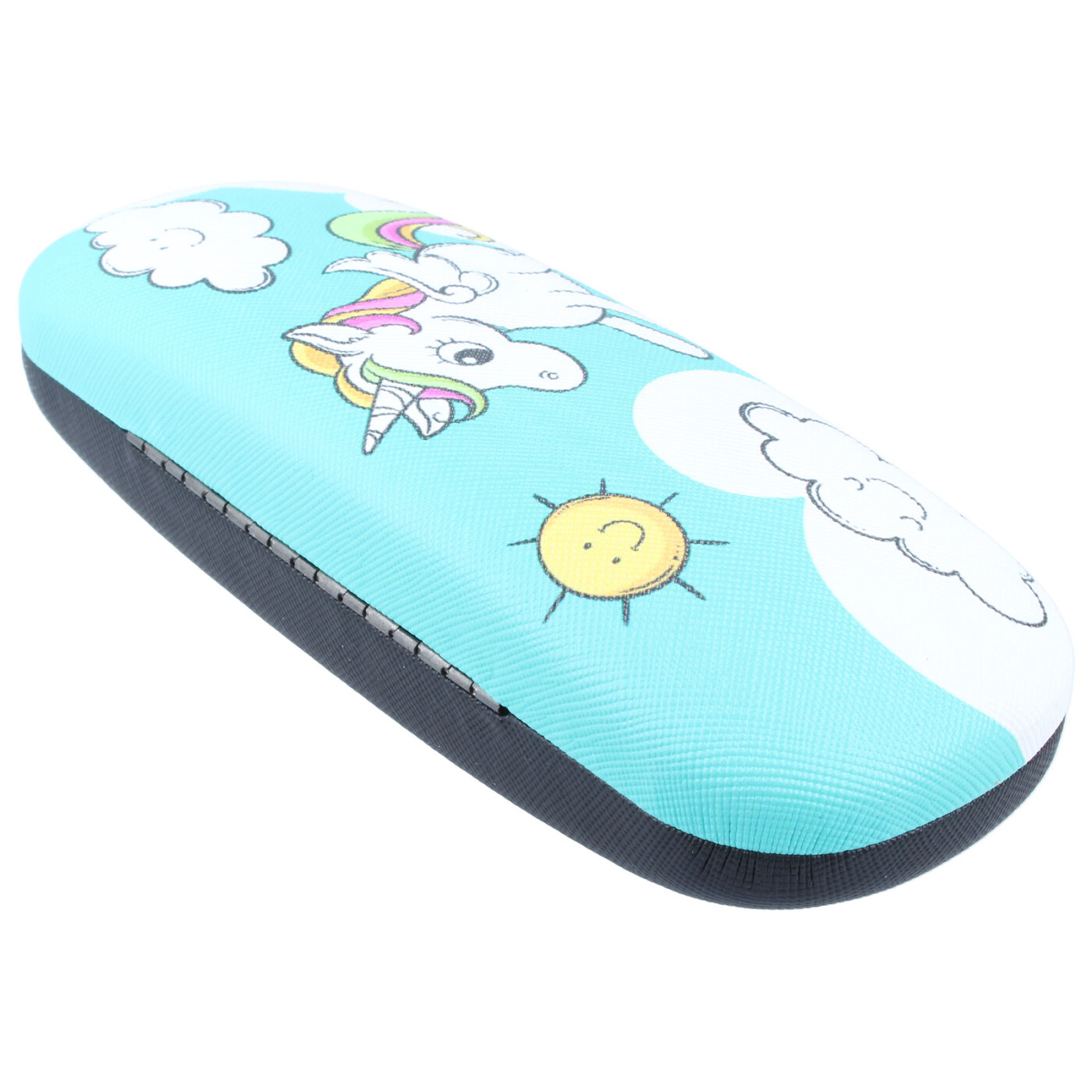 Einhorn Brillenetui 2er Set - Hartschalen Etui Mit Putztuch Für Mädchen