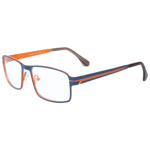 Farbenfrohe Edelstahl-Fernbrille FRANK mit Federscharnier und individueller Stärke