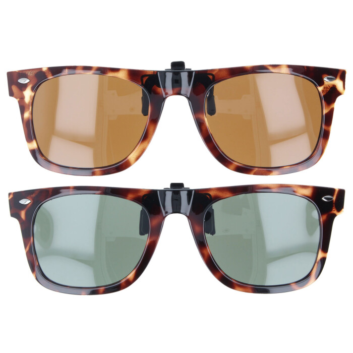 Sonnenschutz Vorhänger / Clip Solar Cover Tahiti Classic Havanna - mit Polarisation