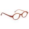MILO & ME Kinderbrille TONY 85101 73 in Terracotta/Nude aus flexiblem Kunststoff inkl. Zubehör