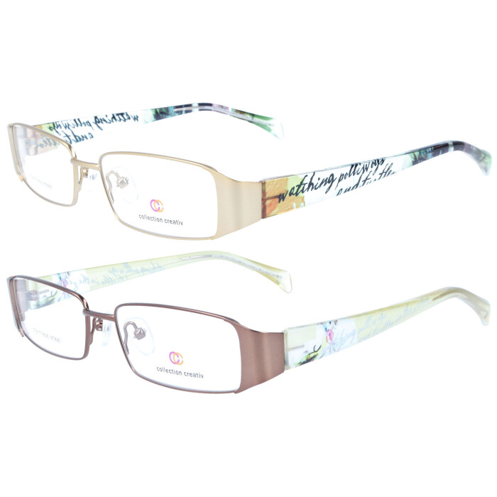 Extravagante Fernbrille CC 1247 aus Metall-Kunststoff und...