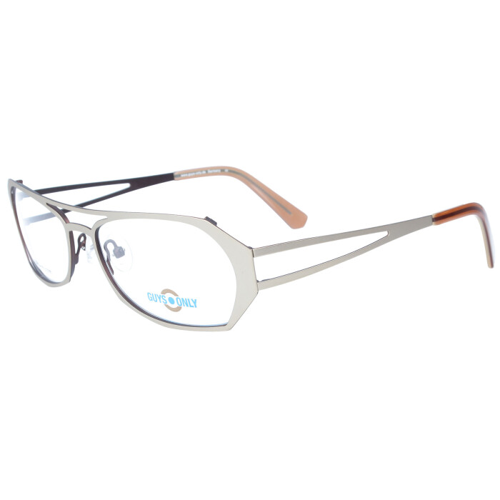 Ausgefallene Damen Metall - Brillenfassung Guys Only GO 3114 - 760 in Gold