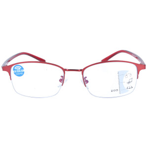 Fertiggleitsichtbrille Blake - Lesebrille - in Rot mit...