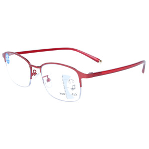 Fertiggleitsichtbrille Blake - Lesebrille - Arbeitsplatzbrille + 3,50 dpt Rot