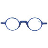Faltbare Fertiglesebrille ADDISON mit Blaulichtfilter und ausziehbaren Bügeln inkl. Etui in Blau + 2,50 dpt