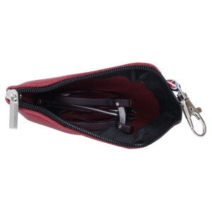 Faltbare Fertiglesebrille ADDISON mit Blaulichtfilter und ausziehbaren Bügeln inkl. Etui in Rot + 2,00 dpt