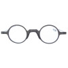 Faltbare Fertiglesebrille ADDISON mit Blaulichtfilter und ausziehbaren Bügeln inkl. Etui in Grau + 2,00 dpt