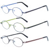 Stylische Lesebrille POTTER aus Metall im Retro-Style