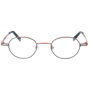 Stylische Lesebrille "HERMINE" aus Metall im Retro-Style mit individueller Stärke