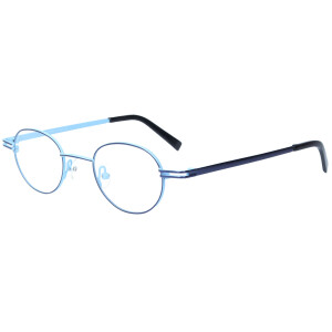 Stylische Lesebrille "HERMINE" aus Metall im Retro-Style mit individueller Stärke