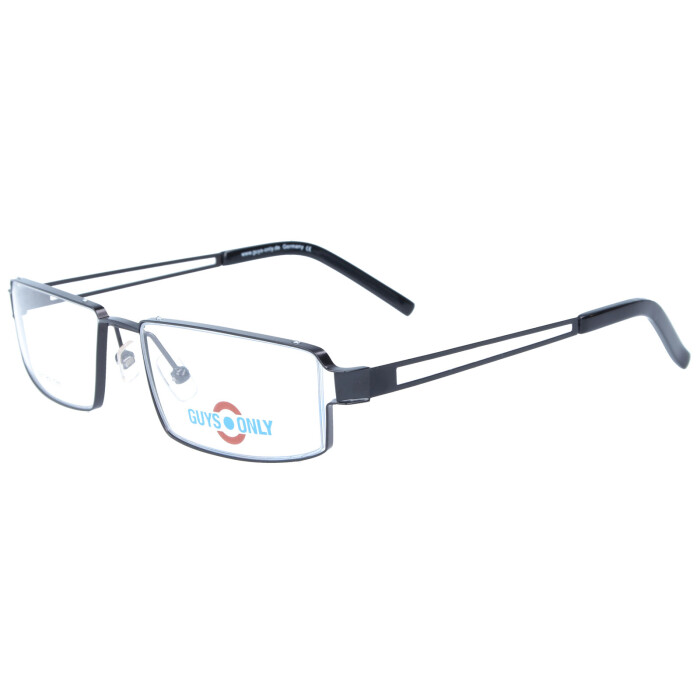 Klassische Herren Metall - Brillenfassung Guys Only GO 3182 - 360 in Schwarz