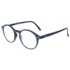 Lesebrille MR65 aus Kunststoff von MONTANA mit Federscharnier in Schwarz + 2,50 dpt