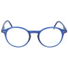 Lesebrille MR65 aus Kunststoff von MONTANA mit Federscharnier in Blau + 2,50 dpt