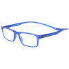 MONTANA Fertig-Lesebrille/-hilfe aus Kunststoff mit Magnetbügelenden in Blau + 1,50 dpt