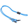 Brillenband / Brillenkordel / Sportband mit Stopper blau
