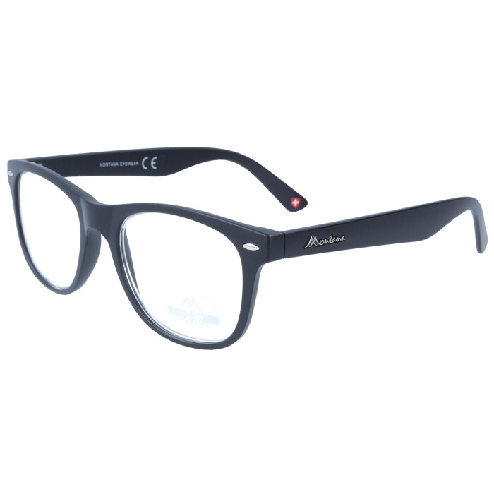 Lesebrille MR67 in Schwarz + 1,50 dpt