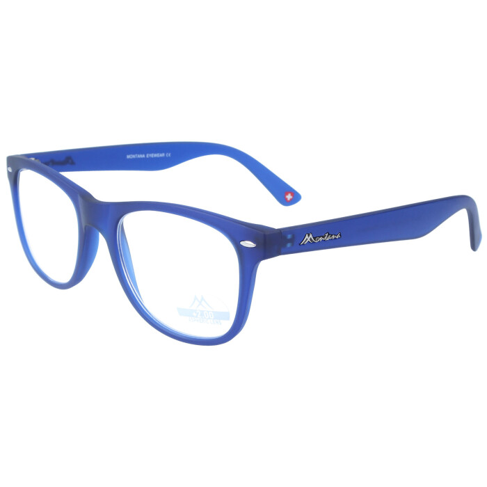 Lesebrille MR67 in Blau + 1,50 dpt