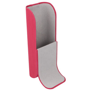 Edles Hartschalen-Etui ALEXA im eleganten Design mit Magnetverschluss in Pink