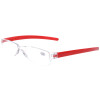 Fertiglesebrille / Lesehilfe UNIVERSAL in Feuerrot + 2,50 dpt