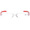 Fertiglesebrille / Lesehilfe UNIVERSAL in Feuerrot + 2,50 dpt