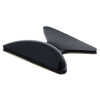 Nasenpad zum aufkleben 3M Silikon "Wing" - schwarz - in der Dicke 2,8 x 19 mm